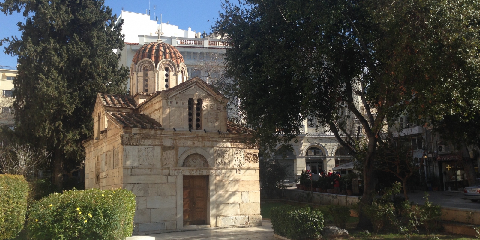 Old Church in centre of Athens